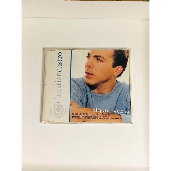Rare! CD Cristian Castro - Alguna Vez - Picture 1 of 2